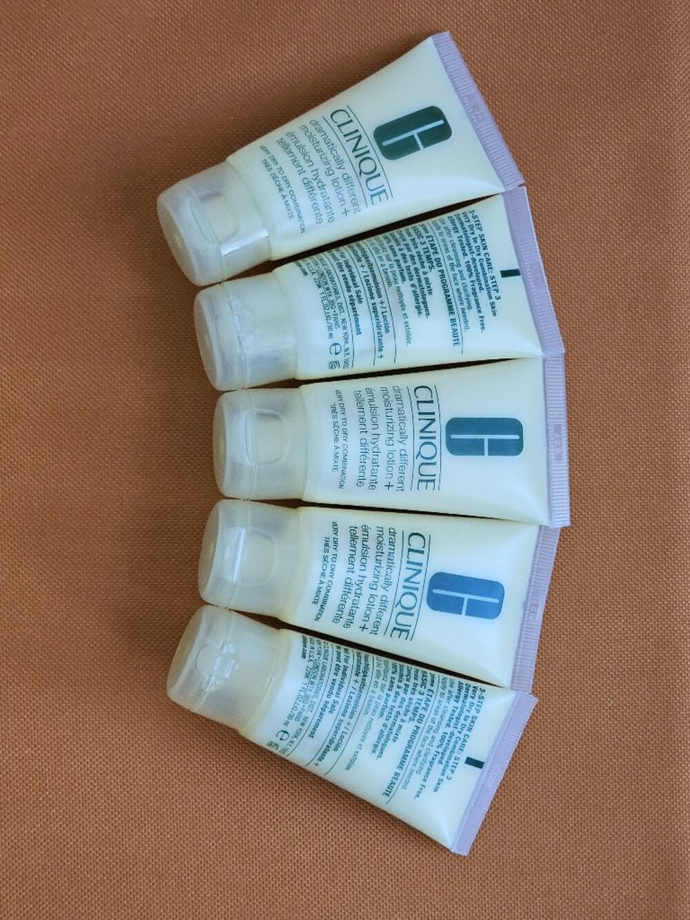 5 Pc Clinique Dramatically Different Moisturizing Lotion 1 oz Each NEW